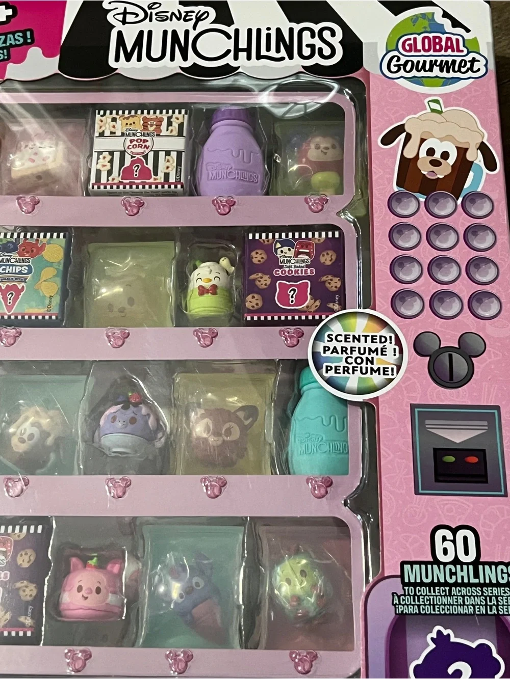 Disney Munchlings Global Gourmet Series 2 Mini Munch Snack Surprise Set NEW